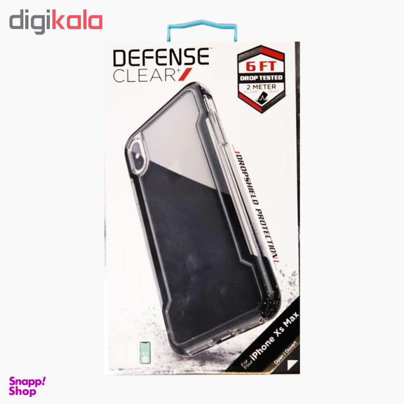 کاور ایکس-دوریا (X-doria) مدل +Defense CLEAR مناسب موبایل اپل iPhone XS MAX
