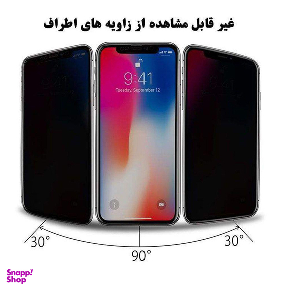 محافظ صفحه نمایش گودزیلا (Godzilla) مدل GGP برای حفظ حریم شخصی مناسب موبایل آنر 8X