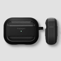 کاور اسپیگن (Spigen) مدل Rugged Armor مناسب کیس هندزفری اپل AirPods Pro