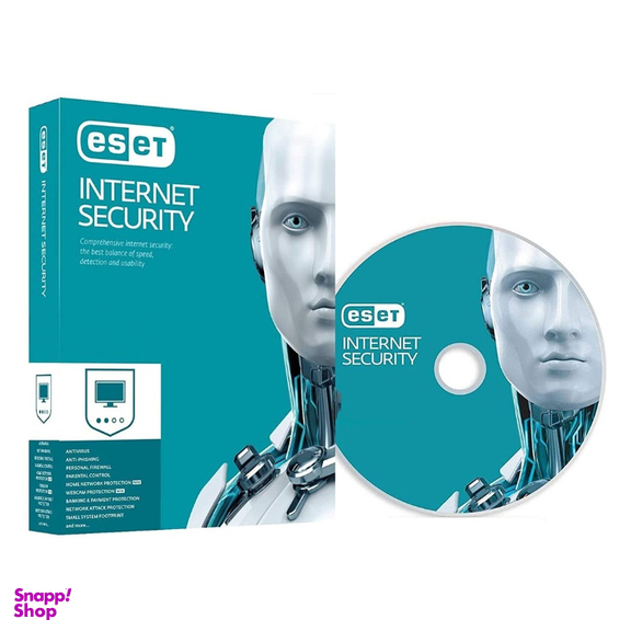 آنتی ویروس ایست (Eset) مدل Internet Security 2 کابر