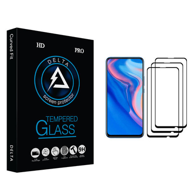 محافظ صفحه نمایش دلتا مدل Fit مناسب برای گوشی موبایل هوآوی Y9 Prime 2019 بسته سه عددی
