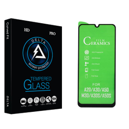 محافظ صفحه نمایش دلتا مدل HD مناسب برای گوشی موبایل سامسونگ Galaxy A50/A30/A20/M20