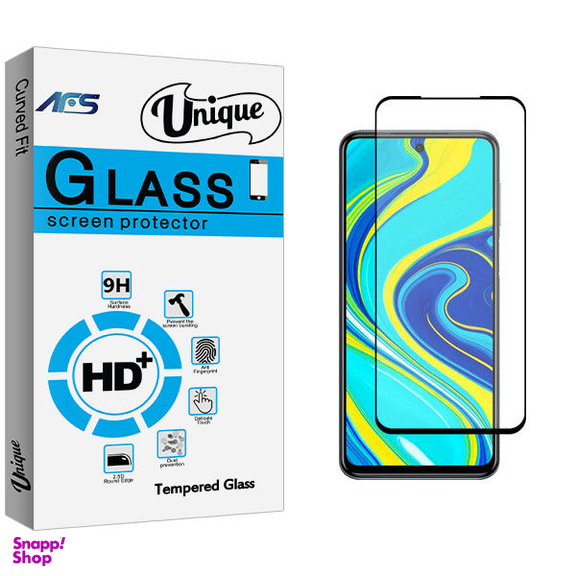 محافظ صفحه نمایش سرامیکی ای اف اس مدل Unique Glass مناسب برای گوشی موبایل شیایومی Redmi Note 9S