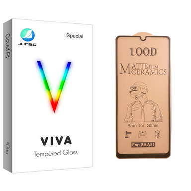 محافظ صفحه نمایش سرامیکی جانبو مدل Viva Glass برای گوشی سامسونگ Galaxy A31