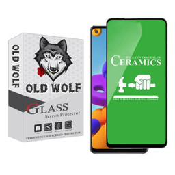 محافظ صفحه نمایش سرامیکی اولد ولف مدل A21S_CERAMIC مناسب برای گوشی موبایل سامسونگ Galaxy A21S