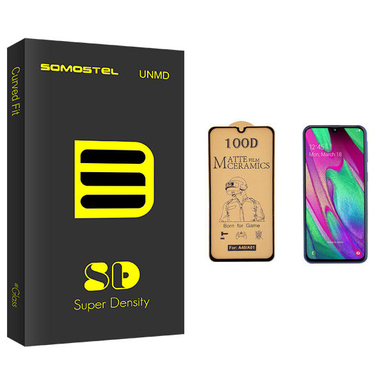محافظ صفحه نمایش سرامیکی سوماستل مدل Sd Glass مناسب برای گوشی موبایل سامسونگ Galaxy A40