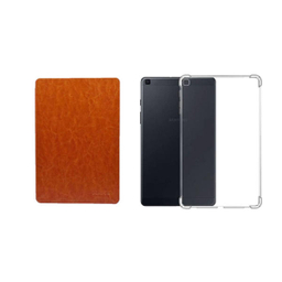 کیف کلاسوری کاکو مناسب برای تبلت Galaxy Tab A7 Lite SM-T225 به همراه کاور