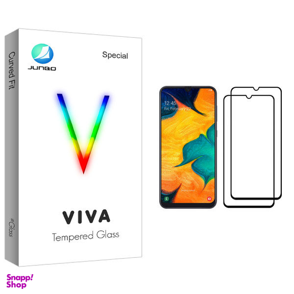 محافظ صفحه نمایش جانبو مدل Viva Glass مناسب برای گوشی موبایل سامسونگ Galaxy A30 بسته دو عددی