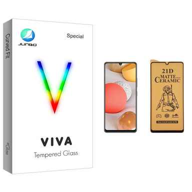 محافظ صفحه نمایش سرامیکی جانبو مدل Viva Glass مناسب برای گوشی موبایل سامسونگ Galaxy A42