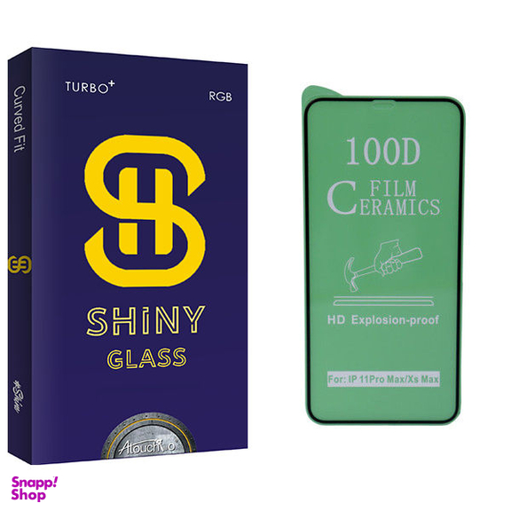 محافظ صفحه نمایش آتوچبو مدل Shiny Glass مناسب برای گوشی موبایل اپل iphone xs max