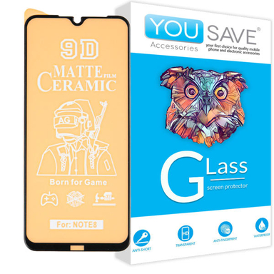 محافظ صفحه نمایش مات 9D یو سیو مدل NIVANTA مناسب برای گوشی موبایل شیایومی MI NOTE 8