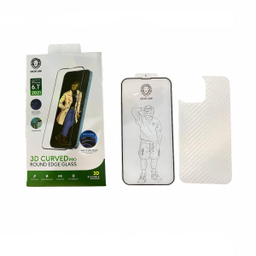محافظ صفحه نمایش گرین مدل +Silicone مناسب برای گوشی موبایل اپل IPhone 13 Pro به همراه محافظ پشت گوشی