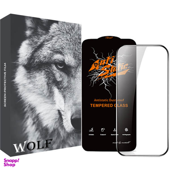 محافظ صفحه نمایش ولف مدل Anti_Static مناسب برای گوشی موبایل اپل Iphone 13