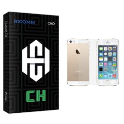محافظ صفحه نمایش و پشت گوشی ریکام مدل CH glass مناسب برای گوشی موبایل اپل iphone 5/5s/se