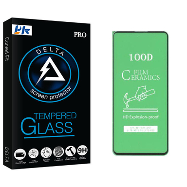 محافظ صفحه نمایش سرامیکی پی کی مدل Delta Glass مناسب برای گوشی موبایل سامسونگ Galaxy S10 Lite