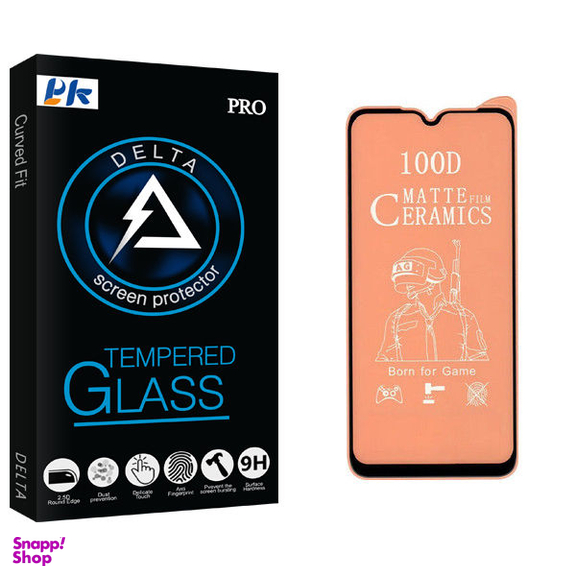 محاظ صفحه نمایش مات پی کی مدل Delta Glass مناسب برای گوشی موبایل شیایومی Redmi Note 8 Pro