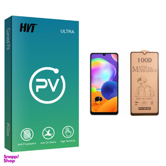محافظ صفحه نمایش سرامیکی اچ وی تی مدل PV glass مناسب برای گوشی موبایل سامسونگ Galaxy A31