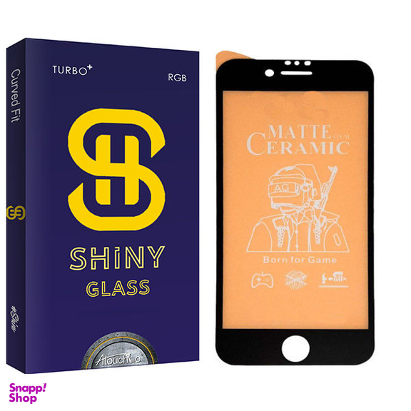 محافظ صفحه نمایش سرامیکی مات آتوچبو مدل Shiny Glass مناسب برای گوشی موبایل اپل Iphone 6/ 7/ 8
