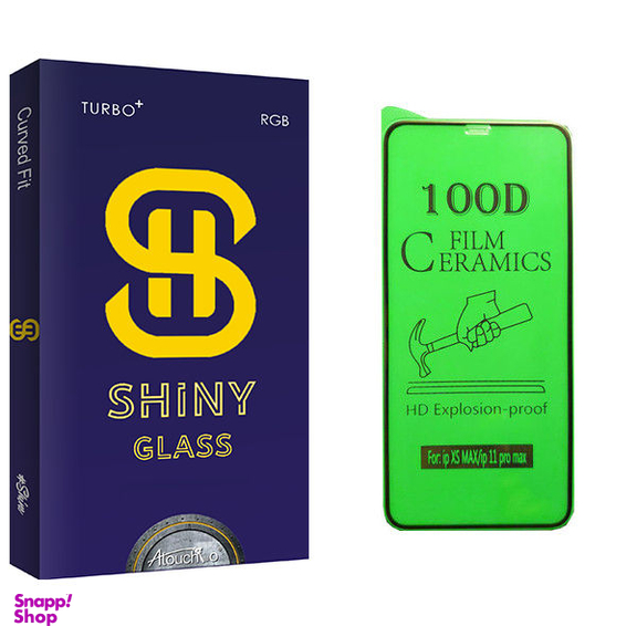 محافظ صفحه نمایش سرامیکی آتوچبو مدل Shiny Glass مناسب برای گوشی موبایل اپل iPhone 11 Pro Max