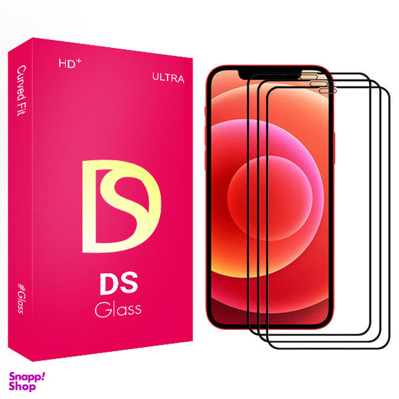 محافظ صفحه نمایش دی اس مدل ULTRA مناسب برای گوشی موبایل اپل Iphone 12 Pro بسته سه عددی