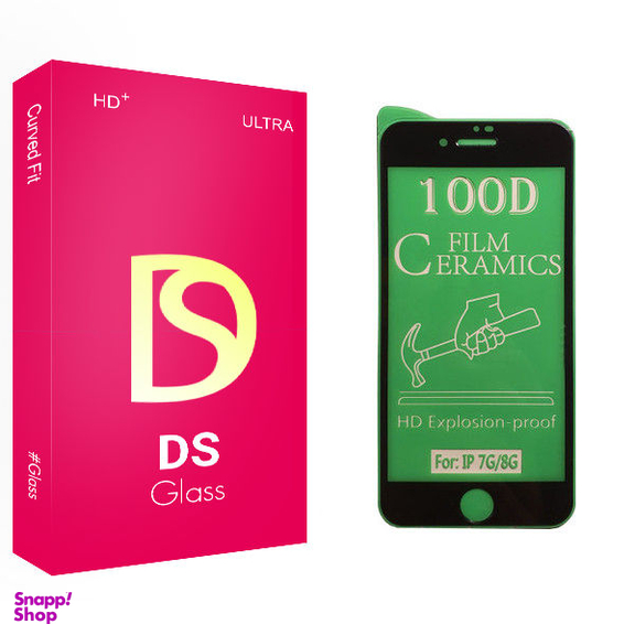 محافظ صفحه نمایش سرامیکی دی اس مدل PV+ مناسب برای گوشی موبایل اپل iPhone 8