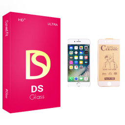 محافظ صفحه نمایش سرامیکی دی اس مدل FLL مناسب برای گوشی موبایل اپل iPhone 7