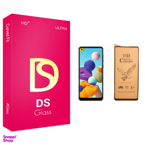 محافظ صفحه سرامیکی دی اس مدل ULTRA مناسب موبایل سامسونگ Galaxy A21