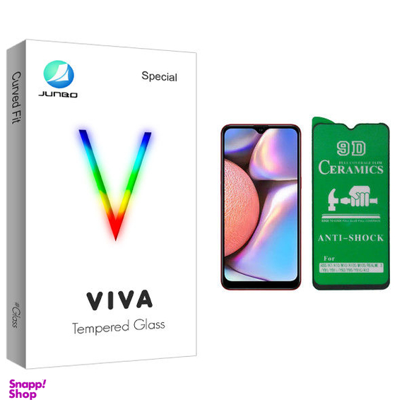 محافظ صفحه 9D جانبو مدل Viva Glass مناسب موبایل سامسونگ Galaxy A10 / A10s / M10 / M10s