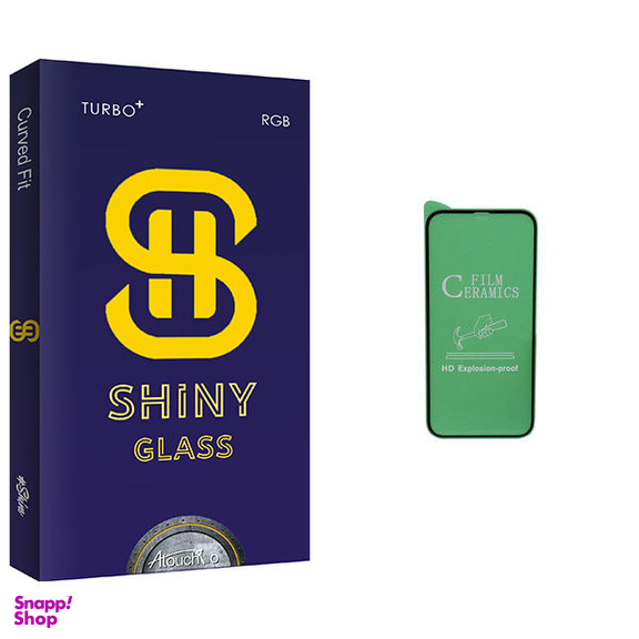 محافظ صفحه سرامیکی آتوچبو مدل Shiny Glass مناسب موبایل اپل iPhone XS