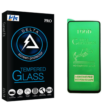 محافظ صفحه سرامیکی پی کی مدل Delta Glass مناسب موبایل شیایومی Redmi Note 9
