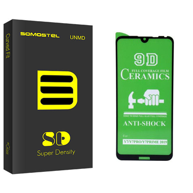محافظ صفحه سرامیکی سوماستل مدل Sd Glass مناسب موبایل هوآوی Y7/Y7PRO/Y7PRIME 2019