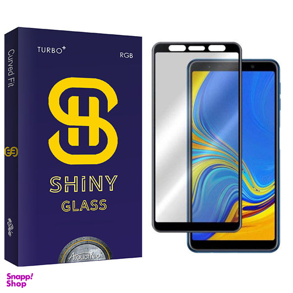 محافظ صفحه آتوچبو مدل Shiny Glass مناسب موبایل سامسونگ Galaxy J4+/ J6+ / A6+ / A750 / A7 2018