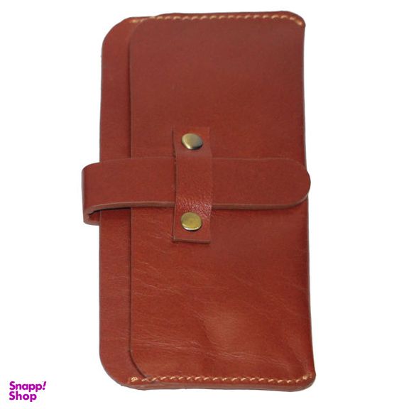 کیف گوشی موبایل چرم بارز مناسب موبایل تا سایز 7 اینچ مدل DM77