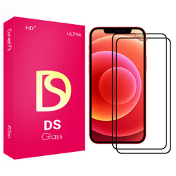 محافظ صفحه سرامیکی دی اس مدل +HD مناسب موبایل اپل Iphone 12mini بسته دو عددی