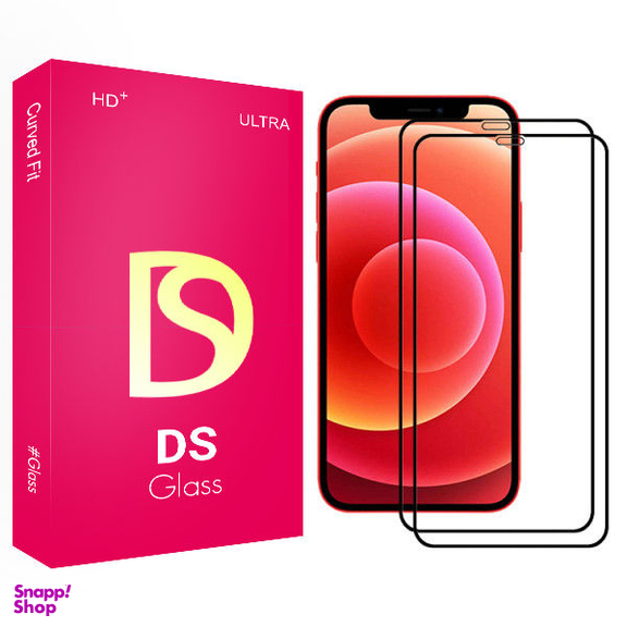 محافظ صفحه سرامیکی دی اس مدل +HD مناسب موبایل اپل Iphone 12mini بسته دو عددی