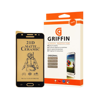 محافظ صفحه نمایش سرامیکی مات گریفین مدل FLCRM GN mo برای گوشی سامسونگ Galaxy J5 Prime