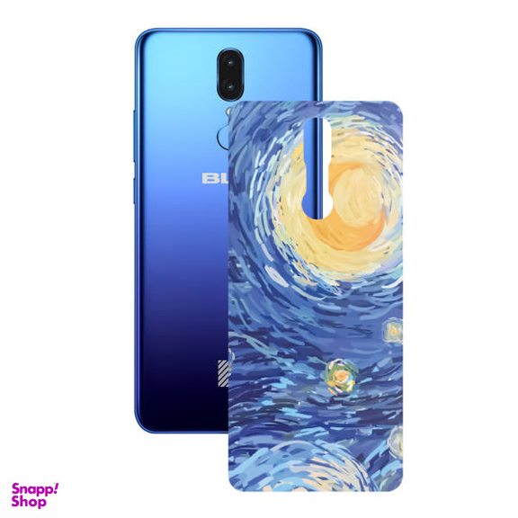 برچسب پوششی راک اسپیس طرح Starry Night مناسب برای گوشی موبایل بلو G9