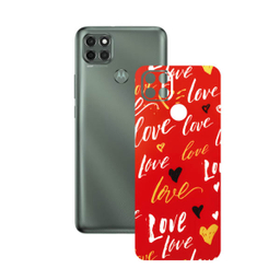 برچسب پوششی راک اسپیس طرح Love مناسب برای گوشی موبایل موتورولا Moto G9 Power