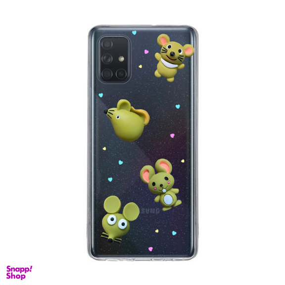 کاور دکین مدل Fanzy طرح موش مناسب برای گوشی موبایل سامسونگ Galaxy A51