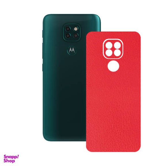 برچسب پوششی راک اسپیس طرح Leather-RD مناسب برای گوشی موبایل موتورولا Moto G9 Play