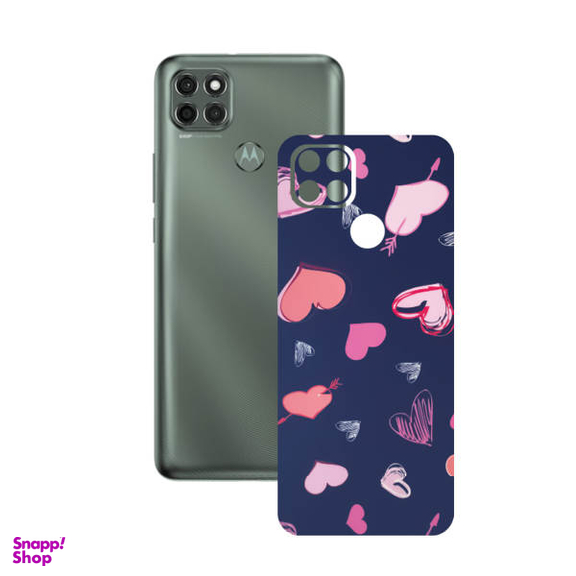 برچسب پوششی راک اسپیس طرح Heart مناسب برای گوشی موبایل موتورولا Moto G9 Power