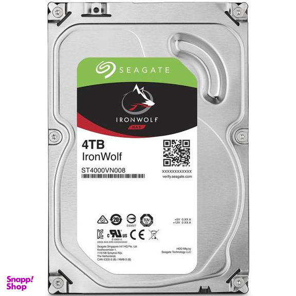 هارددیسک اینترنال سیگیت (Seagate) مدل St4000Vn008 ظرفیت 4 ترابایت