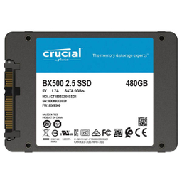 اس اس دی اینترنال کروشیال مدل BX500 ظرفیت 480 گیگابایت