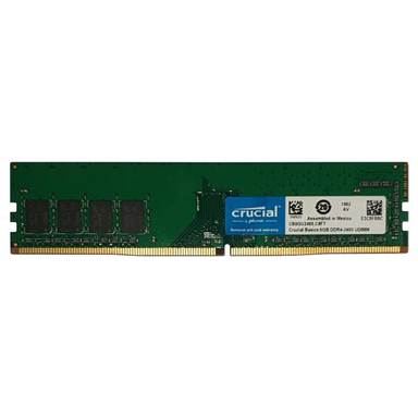 رم دسکتاپ DDR4 تک کاناله 2400 مگاهرتز CL17 کروشیال مدل Basics ظرفیت 8 گیگابایت