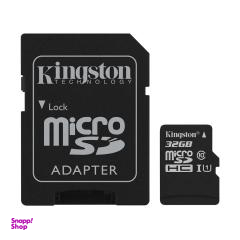 کارت حافظه microSDHC کینگستون مدل Canvas Select کلاس 10 استاندارد UHS-I U1 سرعت 80MBps ظرفیت 32 گیگابایت