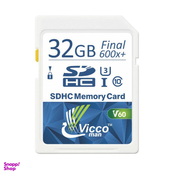کارت حافظه SDHC ویکومن مدل Extra 600X کلاس 10استاندارد UHS-I سرعت 90MB/S ظرفیت 32 گیگابایت