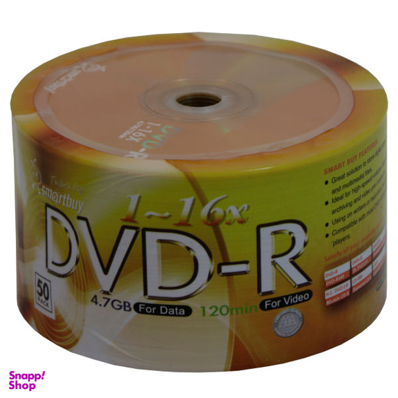 دی وی دی خام اسمارت بای مدل SR بسته 50 عددی