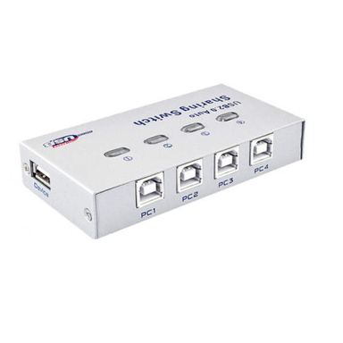 هاب سوییچ 4 پورت پرینتر مدل MN-USB2.0