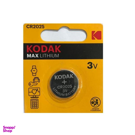 باتری سکه ای کداک مدل MAX LITHIUM CR 2025