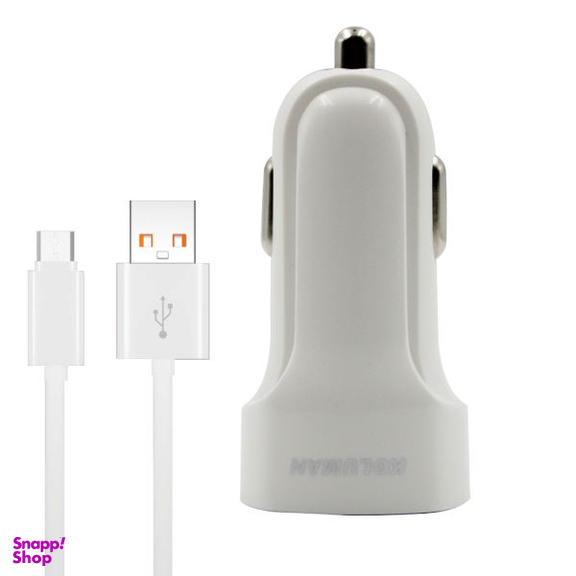 شارژر فندکی کلومن مدل KC-C500 به همراه کابل تبدیل microUSB